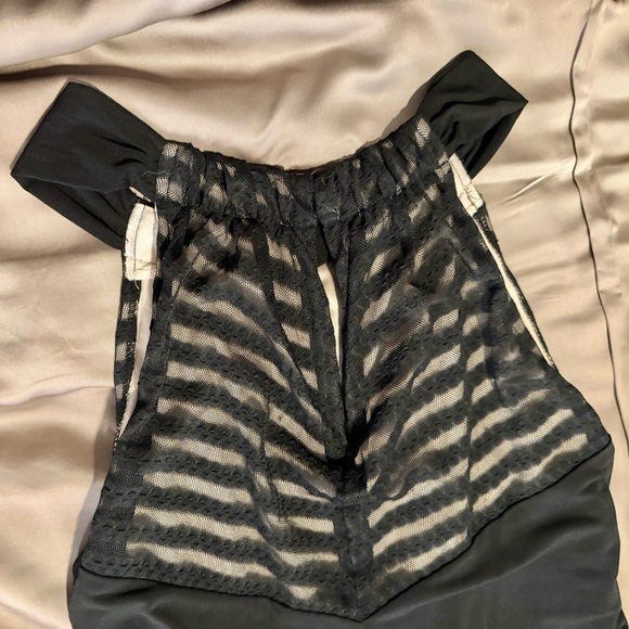 London Times Black Mesh Panel Maxi - Picture 4 of 5